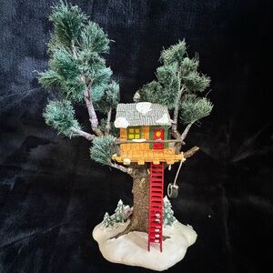 Original Christmas treetop treehouse department 56